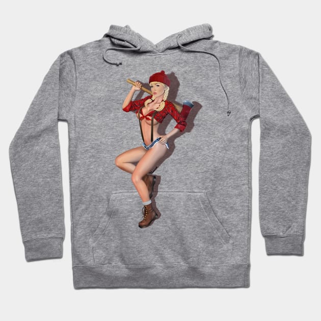 Lumber Jill Hoodie by ted1air